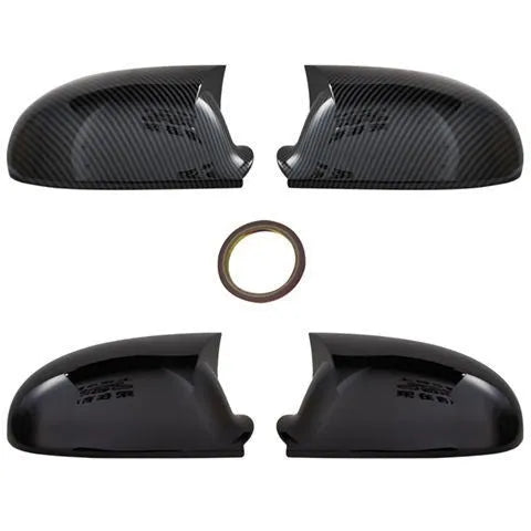 Volkswagen Old Sagitar mirror housing replacement pair in horn bright black finish