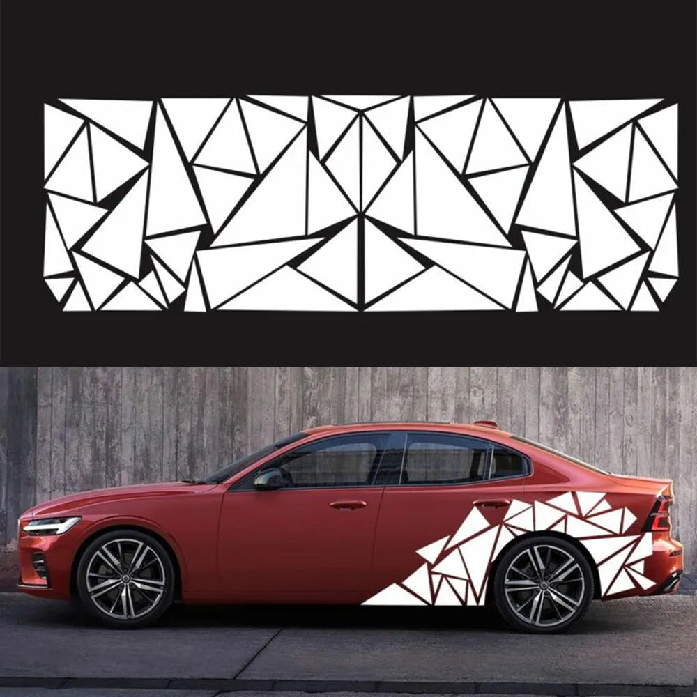 Large roll of coloured PET car sticker for vehicle body and wheel arch decoration.