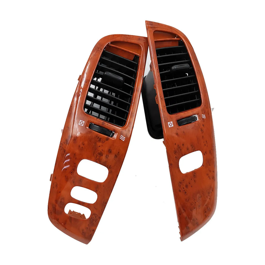 ABS air outlet panel in peach wood colour for ventilation covering