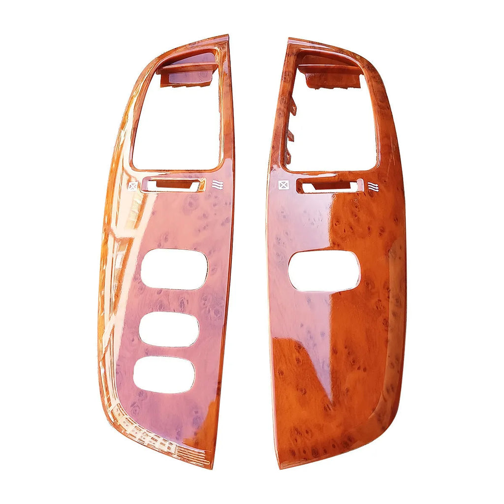 ABS air outlet panel in peach wood colour for ventilation covering