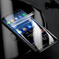 Purple curved screen phone protector for Samsung Galaxy S series with hydraulic film technology