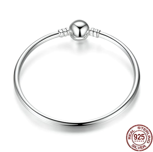 925 sterling silver snake bone DIY beaded bracelet with oxidised finish on white background