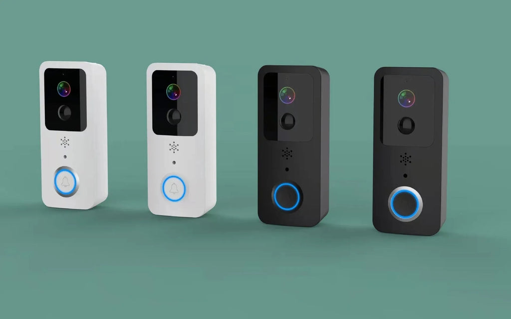 Smart waterproof visual doorbell with remote intercom HD video capability