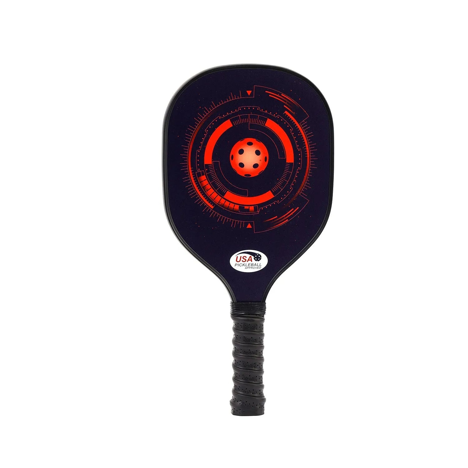 Poplar wood table tennis and pickleball training racket for adult beginners