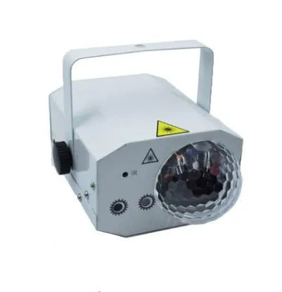 LED laser magic fan stage lighting equipment in black or white with remote control
