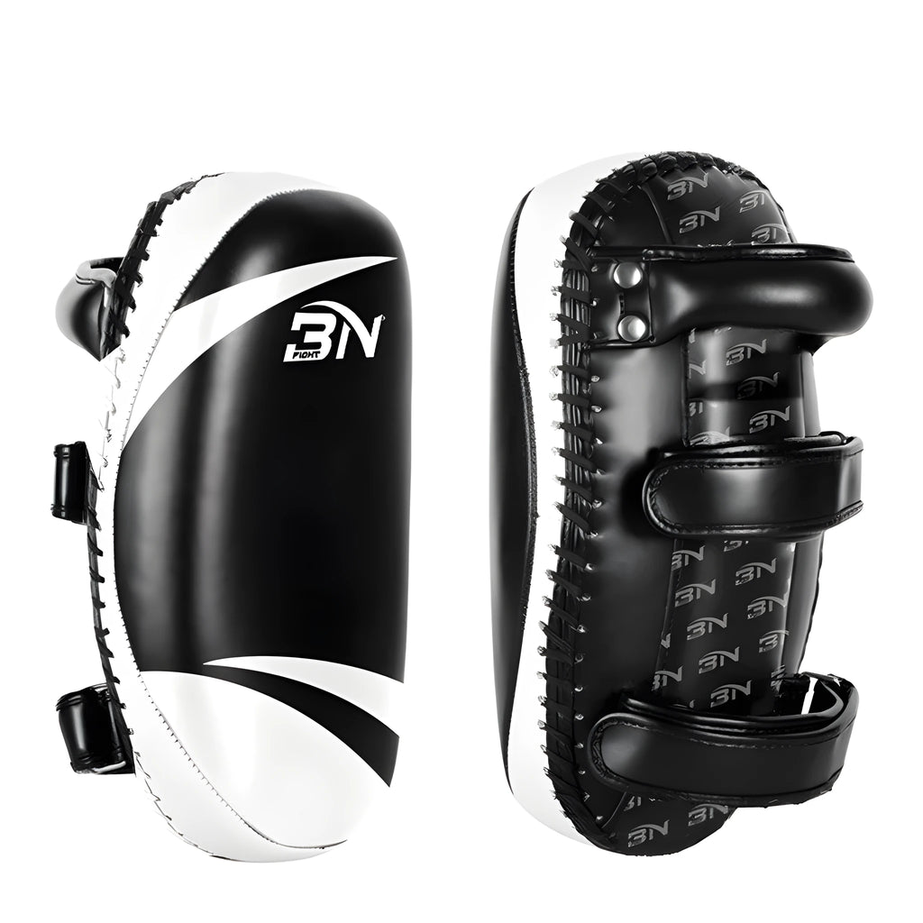 Taekwondo boxing protective gear target pad in fluorescent green with soft PU surface and elastic rubber liner