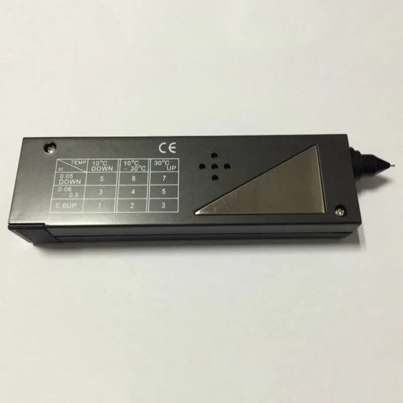 Second generation black diamond thermal conductivity meter with metal probe, measuring 135mm long.