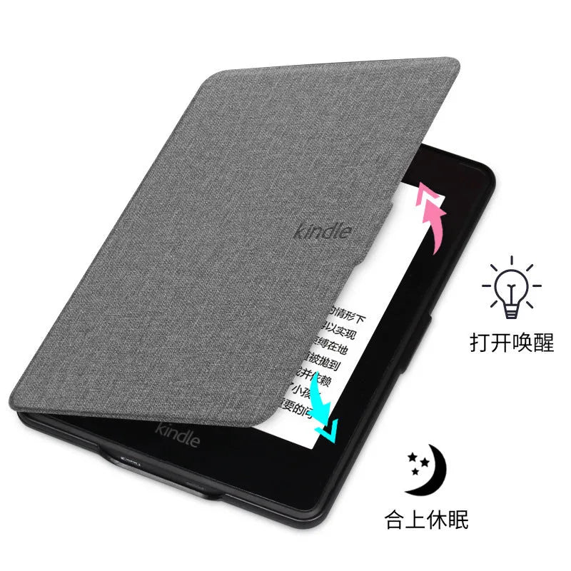 Magnetic hard protective case for Kindle Paperwhite in mint green colour