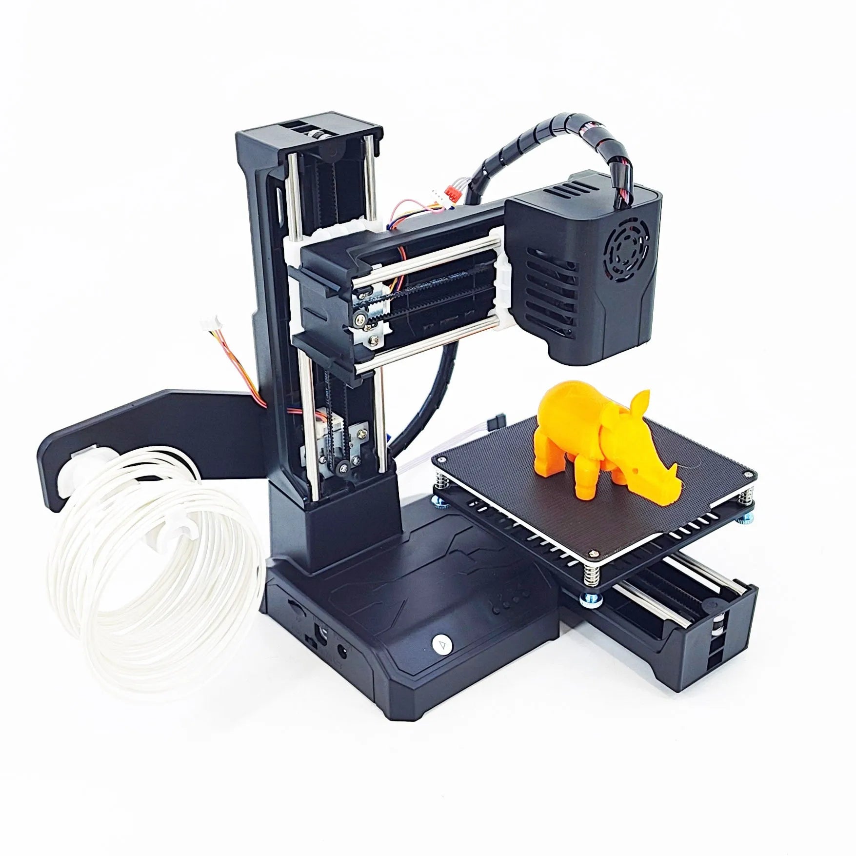 K9 Mini 3D Printer in black or blue finish with 100x100mm print area