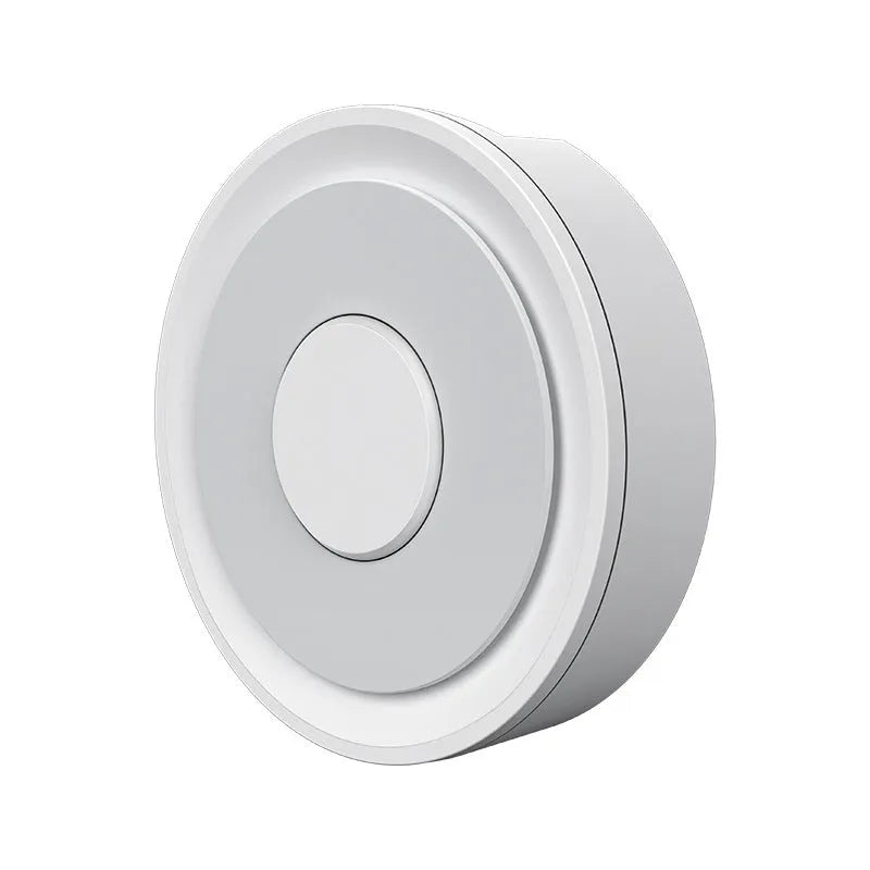 White square ZigBee smart home gateway hub for home automation control.