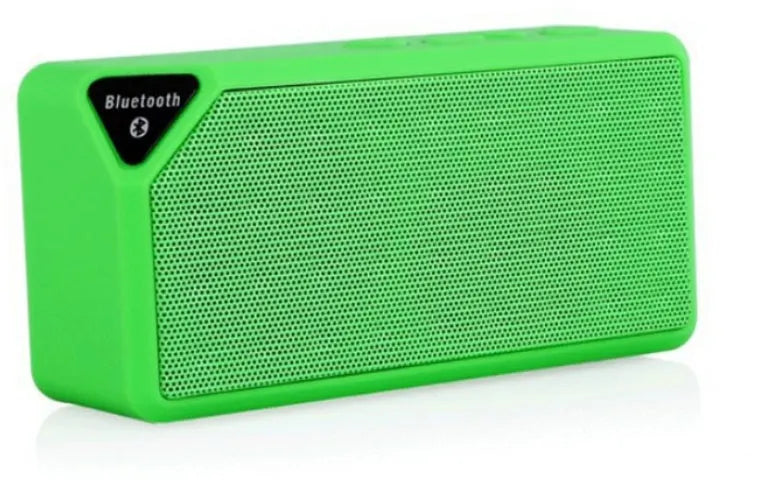 Cannon X3 Wireless Bluetooth cube speaker in multiple colours with compact portable design