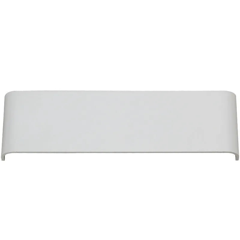 Modern minimalist wall light with aluminium alloy body in black finish