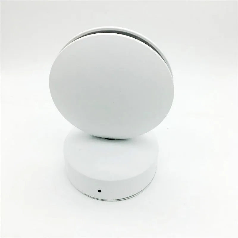 Modern aluminium and glass corridor wall lamp spotlight bar with LED lighting in one of five colour options.