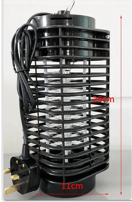 Black King Kong hanging electronic mosquito killer lamp with UK three-pin plug