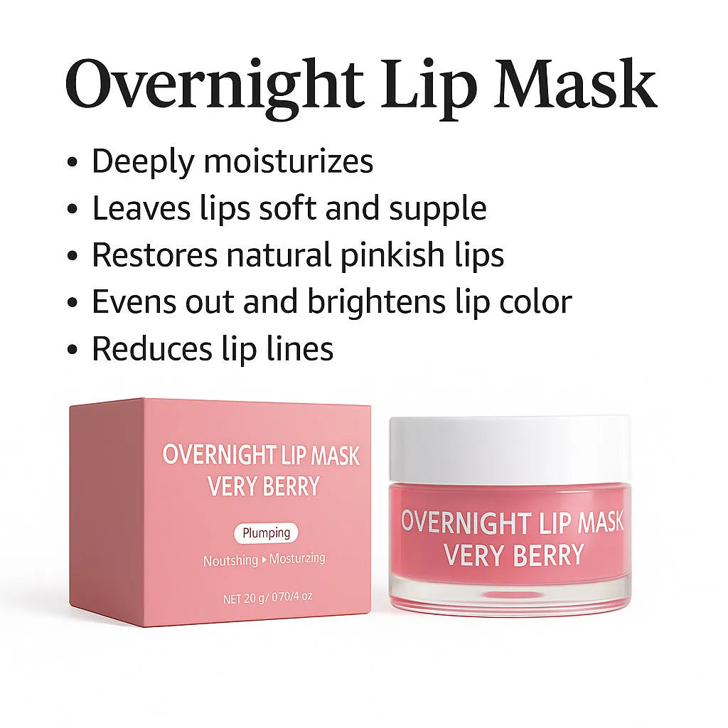 Lip balm 20g tube for night care treatment for dry cracked lips