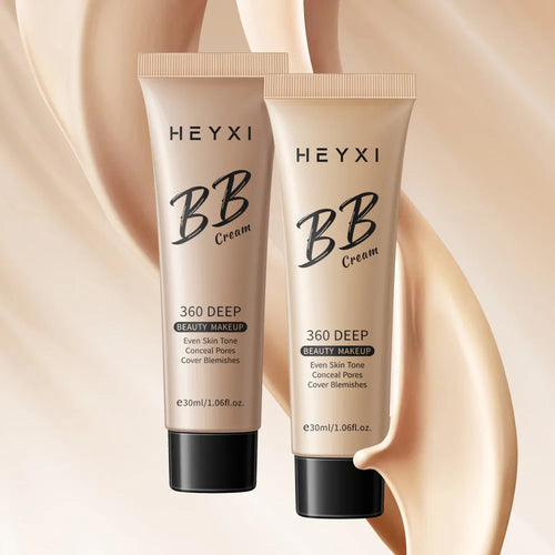 Waterproof BB cream in four shade options 01 02 03 04 for all skin types