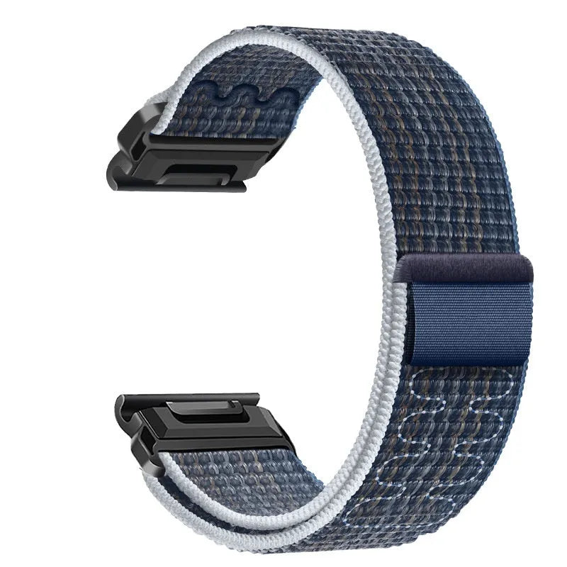 Men Velcro cloth quick release watchband in sporty style, multiple colours available