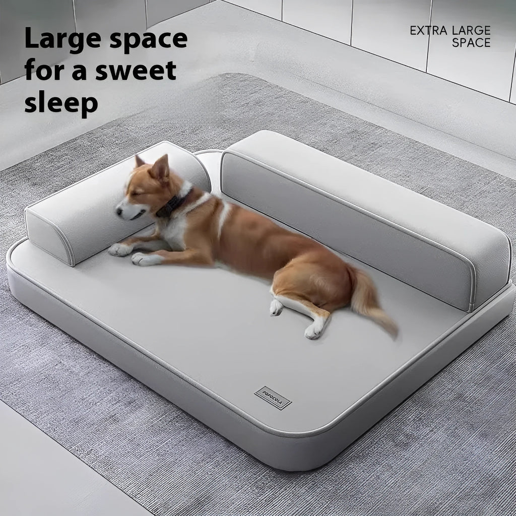 Waterproof tear resistant removable washable dog bed kennel sofa in M size for small dogs under 15 kg