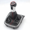 Leather gear lever dust boot for Volkswagen Golf 5/6/7 manual transmission with 12mm fitting