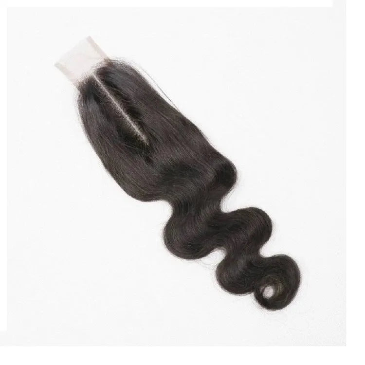 Natural colour straight human hair wig for women in exotic style, showing length options