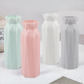 Drop-resistant melamine vase in green, grey, pink or white with 7.2cm base diameter