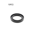 AG100 motorcycle engine oil seal kit with six rubber seals in carbon steel frames
