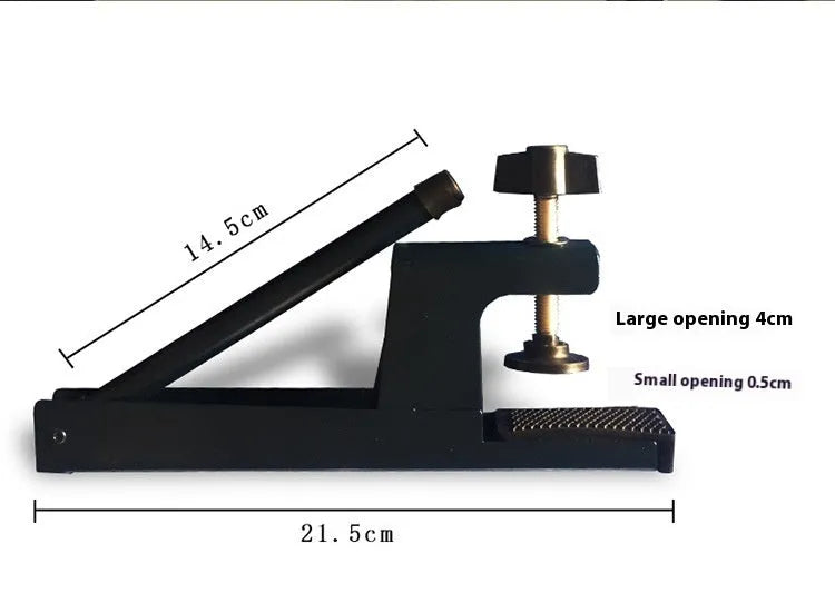 Table tennis post set with universal large clip for various table types, aluminium alloy construction