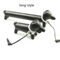 Black dog-shaped touch screen stylus with conductive tip and adjustable length design