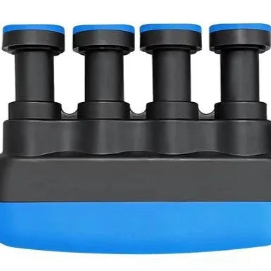 PP finger strength trainer for climbing, piano, and basketball, 9x2x7 cm, in all black colour