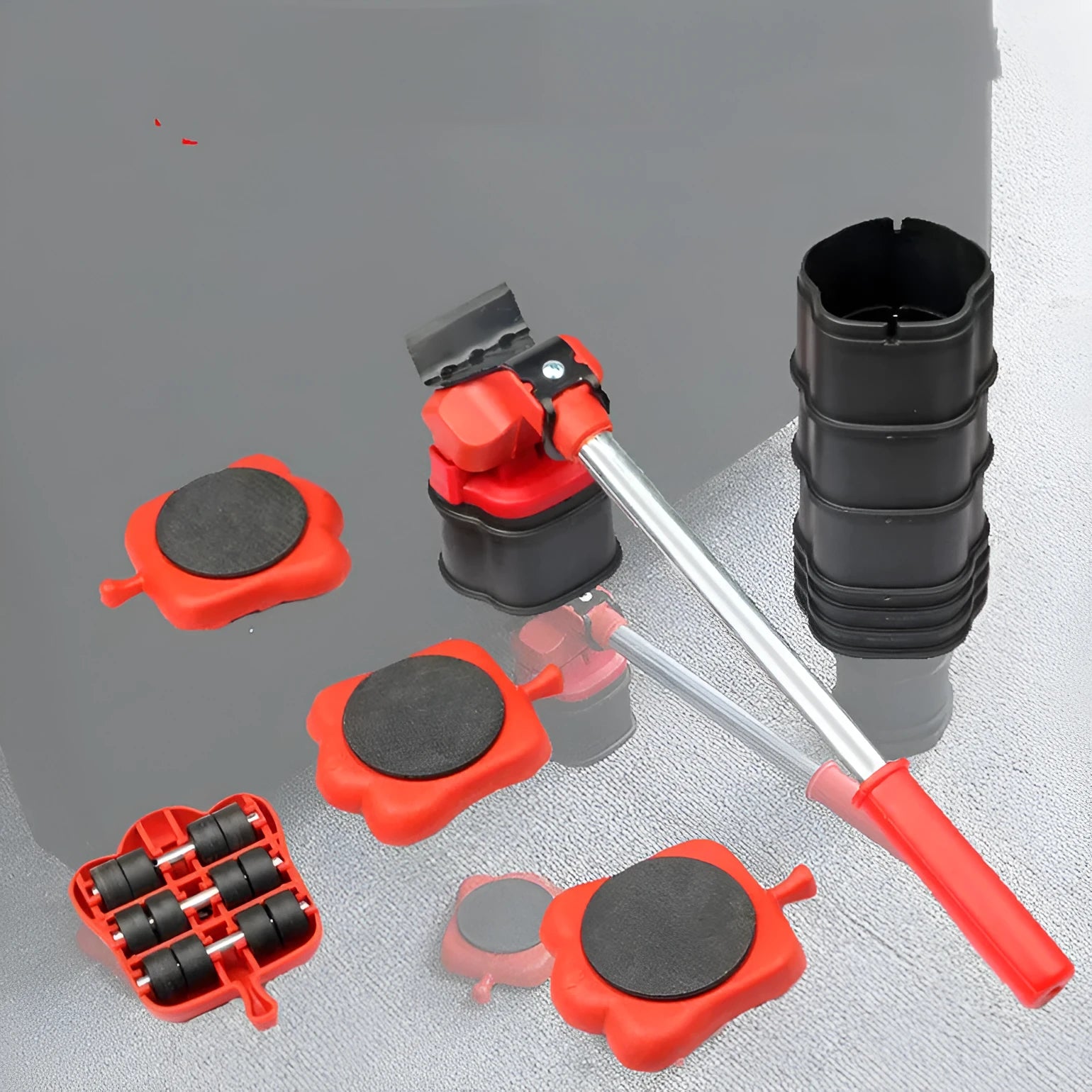 Plastic heavy object mover set 5-piece furniture moving tools 340mm*110mm*100mm