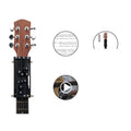 Automatic guitar chord device for beginners clamped on acoustic guitar neck