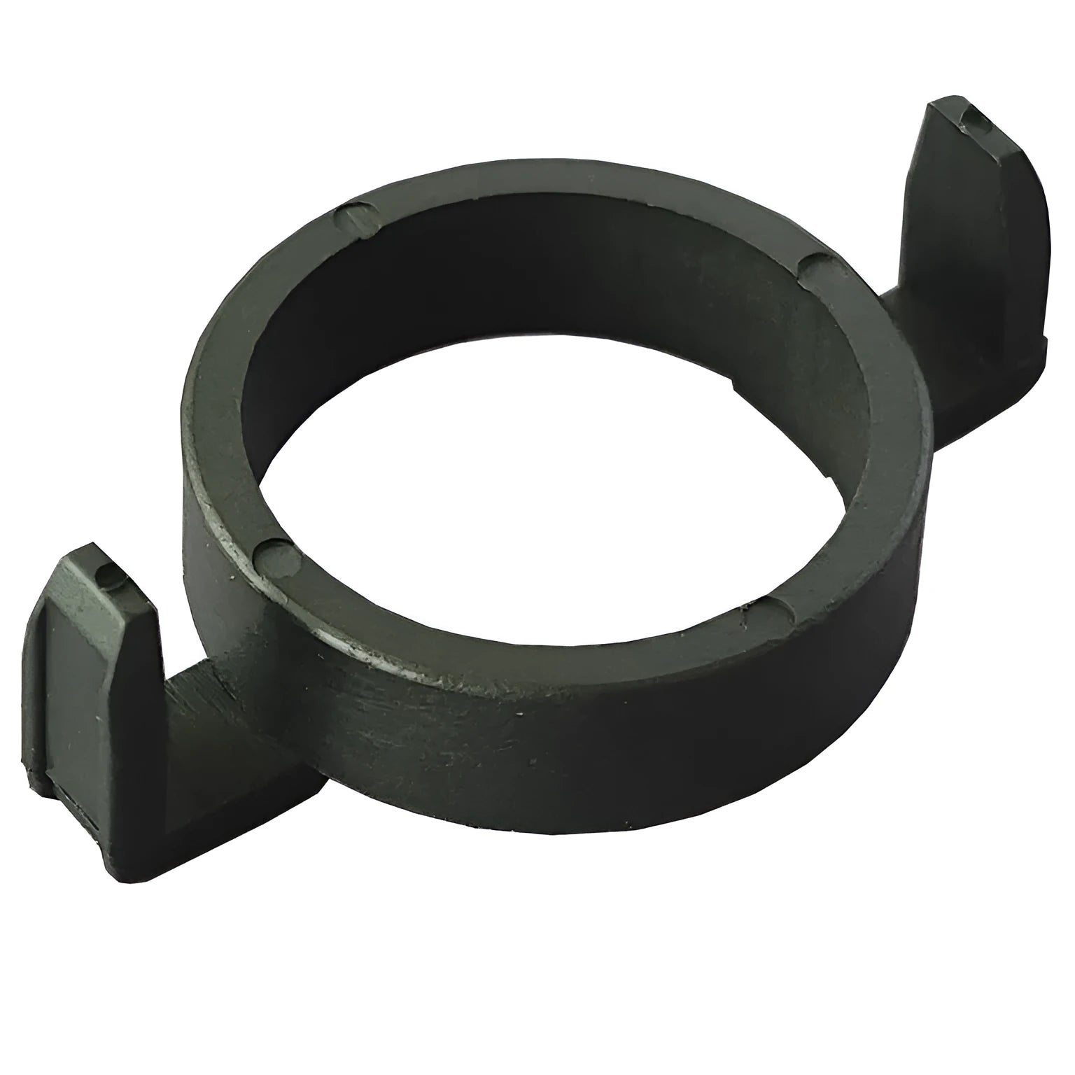 Stainless steel and plastic car LED headlight card holder bracket for H7 H1 D2 bulbs.
