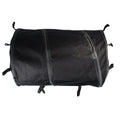 Foldable black Oxford cloth automotive pet pad backseat tent for dogs and cats, large size