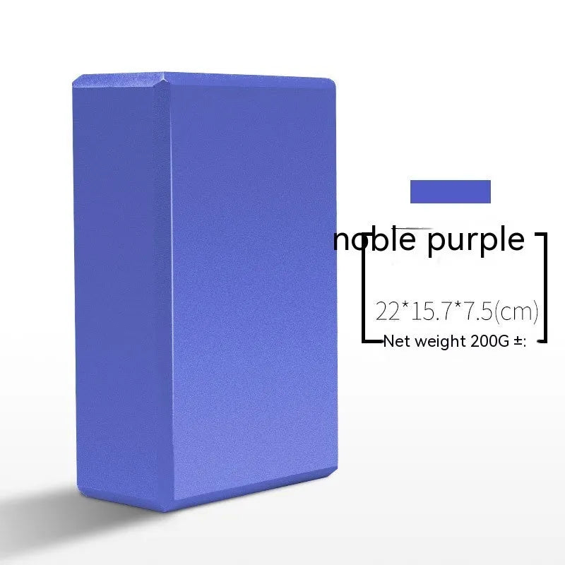 High-density EVA yoga block in various colours including cartoon designs for dance and fitness training