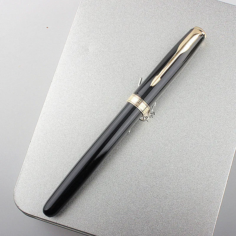 0.5mm stainless steel ballpoint pen shown in multiple colour variations for business office student writing