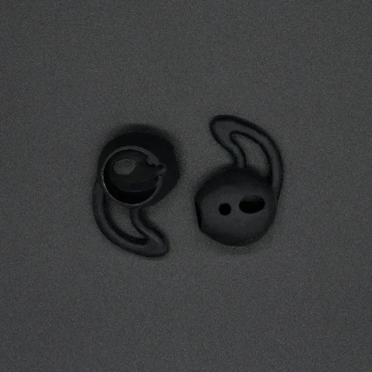 Silicone ear cap for Apple AirPods left ear in black colour