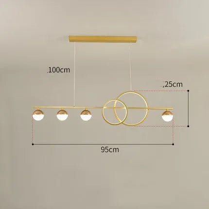 Modern rectangular aluminium ceiling lamp in black or gold finish with remote control for dimming.