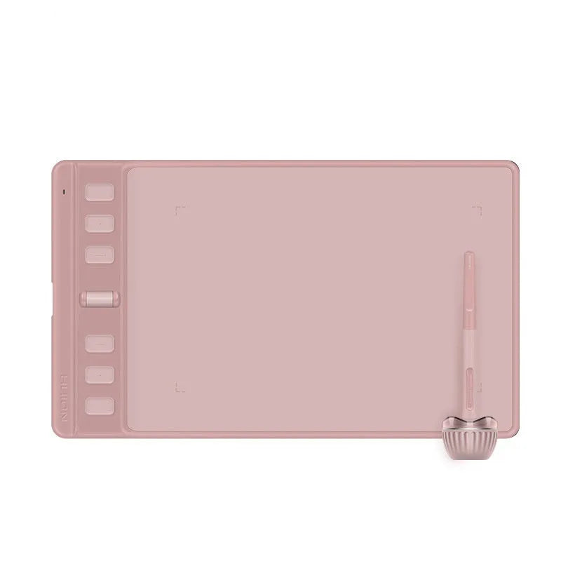 Hua Wang H641P black digital drawing tablet with stylus for mobile phone and computer sketching