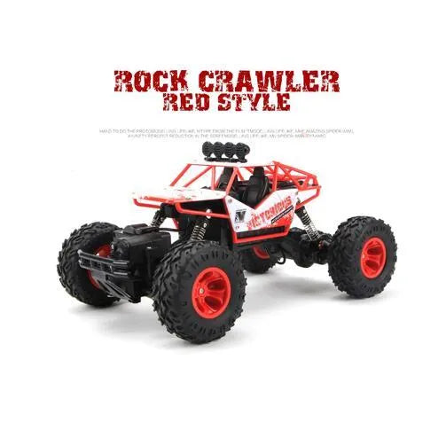 4WD RC buggy green red off-road truck 37x23x20cm with 2.4G remote control