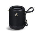 Small waterproof portable Bluetooth speaker in black, blue, camouflage, grey, or red with TF card slot and buttons
