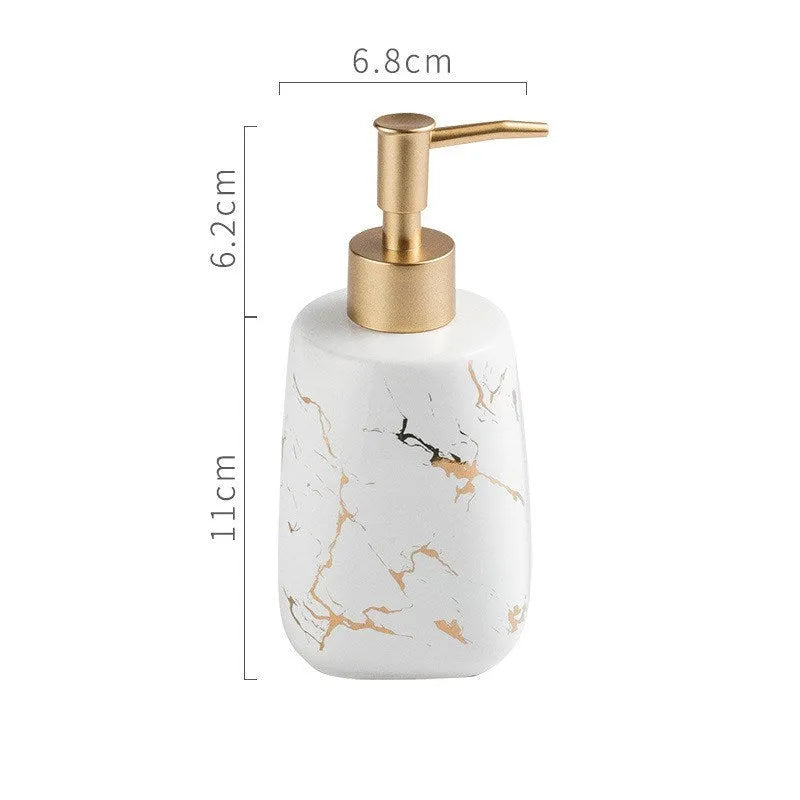 Ceramic bathroom wash set in black, blue, or white colours, showing smooth porcelain finish.