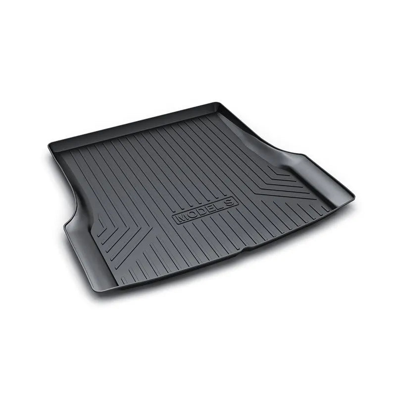 Custom rubber and TPE floor mats for Tesla Model 3, Y, X, and S cars