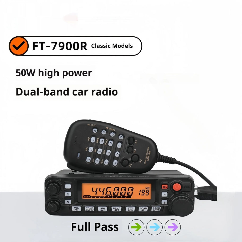 High-power car interphone complete machine for self-driving tours with anti-interference function