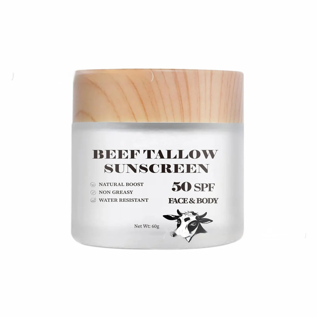 60g tin of beef tallow protective cream for water-resistant, non-greasy hand and skin protection.