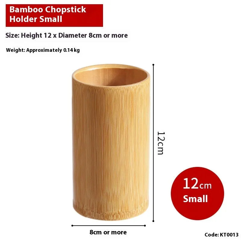 Wild bamboo chopsticks holder in multiple style variants showing different sizes and designs