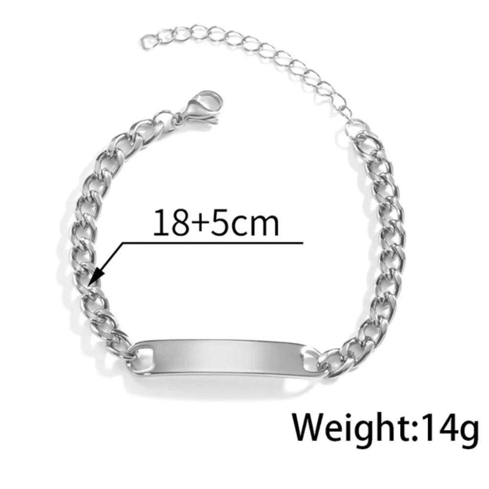 Custom stainless steel necklace with engraved eye photo on titanium steel geometric pendant, colour HZ001