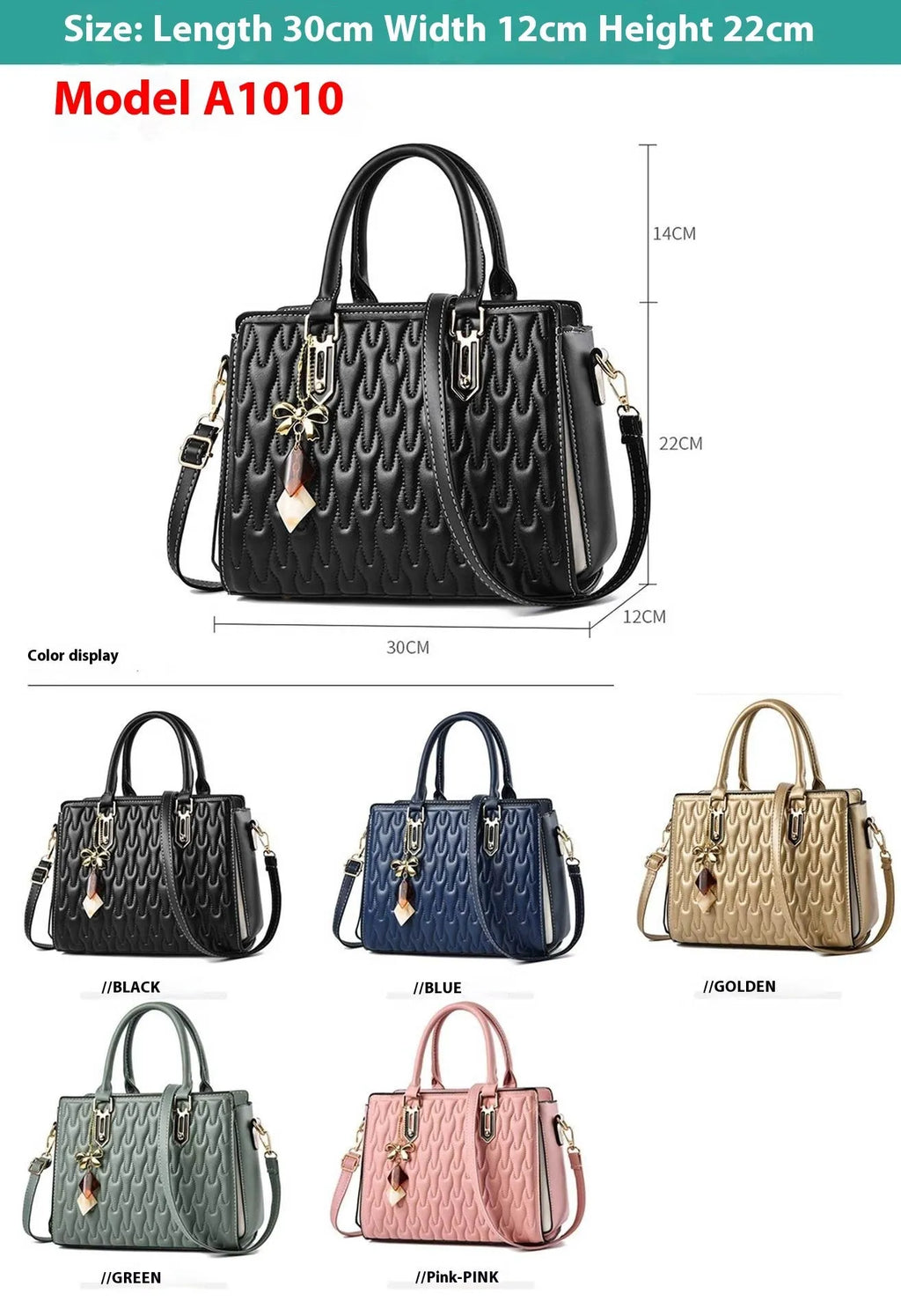 Women's messenger shoulder bag in gold colour showing outer pocket sandwich design and organised interior compartments
