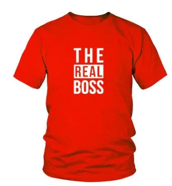Plain loose fit round neck men's T-shirt on a hanger, front and back view, for DIY custom printing.