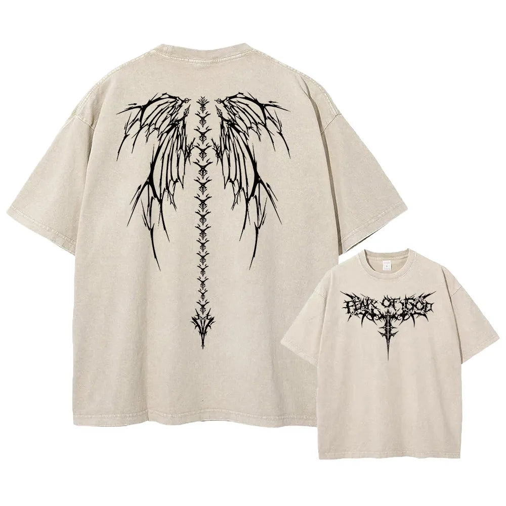 Men's oversized cotton t-shirt with drop-shoulder short sleeves in loose fit summer style available in multiple colours and sizes S to 5XL