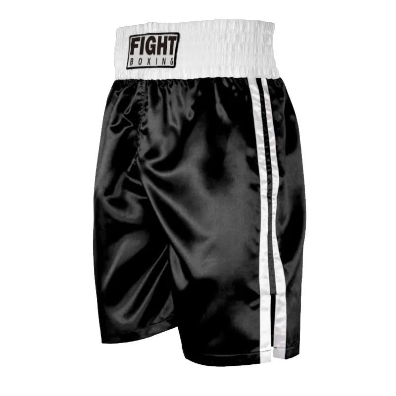 Boxing shorts for kickboxing training in multiple colour combinations with size options from XS to XXXL